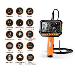 ICARTOOL (IC-V116A) Видеоэндоскоп промышленный, 8 мм