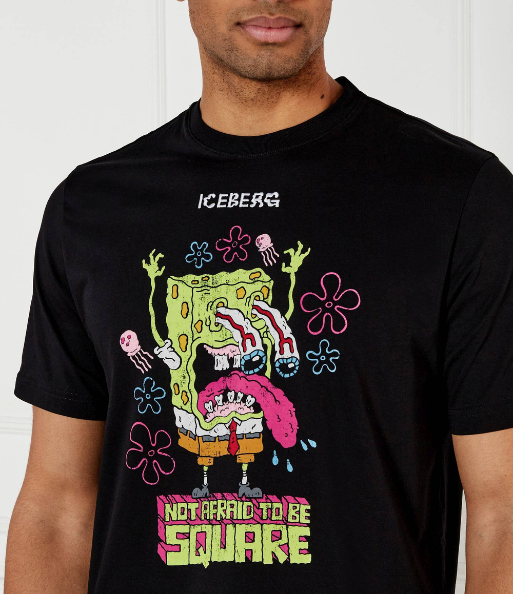 Футболка Iceberg x Spongebob Iceberg - черный(252 I1P F24A 6325)