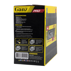 Аккумулятор GANZ PRO-Line JIS 50 А/ч обратный R+ 240x129x220 B24 EN 430 А