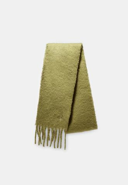 STRADIVARIUS Базовый шарф, оливково-зеленый