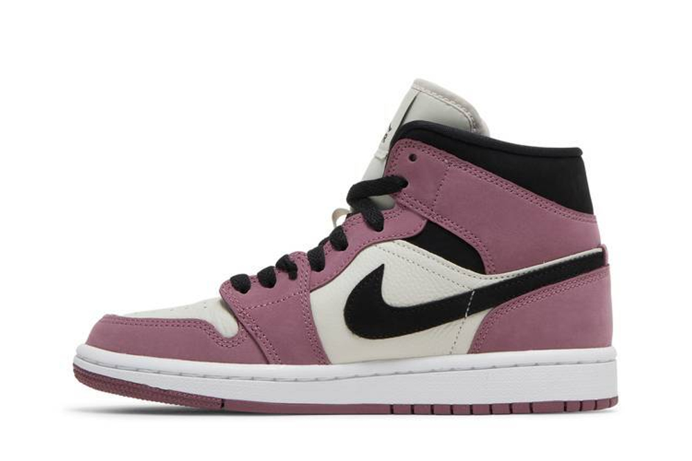 Кроссовки Jordan Air Jordan 1 Mid Se "Berry" (Женская размерная сетка)