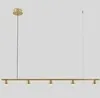 Подвесной светильник Lyb 118 см, латунь