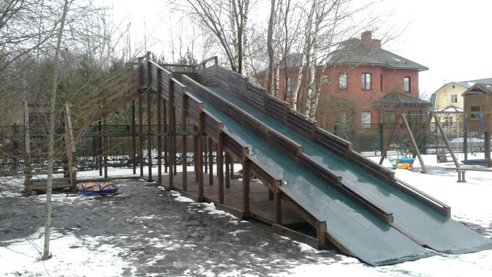 Зимняя горка серия W модель 1