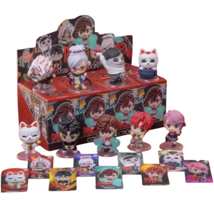 Рандомная фигурка Blind Box HotToys DanDaDan COSBI Mini Q-version Figurine