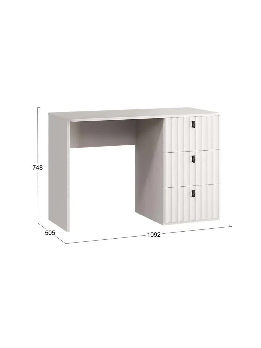 Стол письменный Кашемир 109,2х50,5х74,8 см