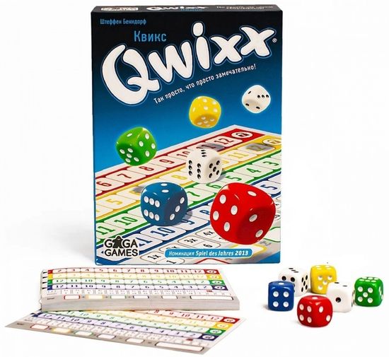 Настольная игра Квикс (Qwixx)