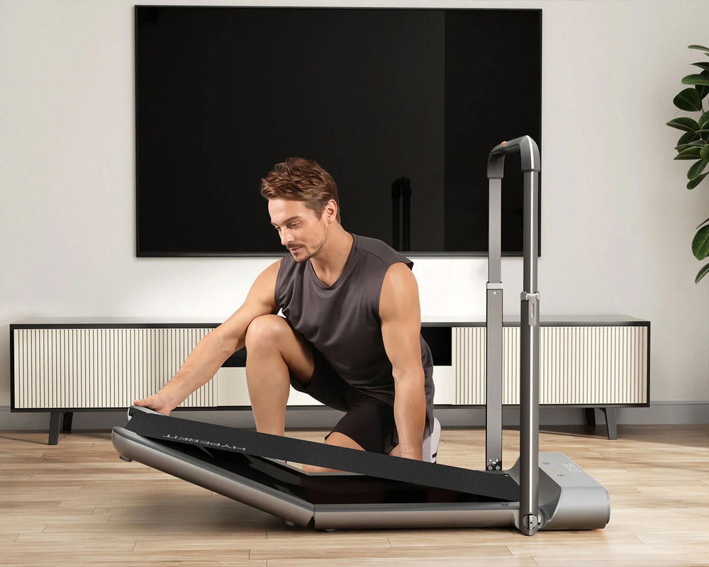 Электрическая беговая дорожка Hyperfit RunHealth PRO 8 LS
