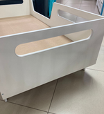 Кровать на ножках 800*1600 белый