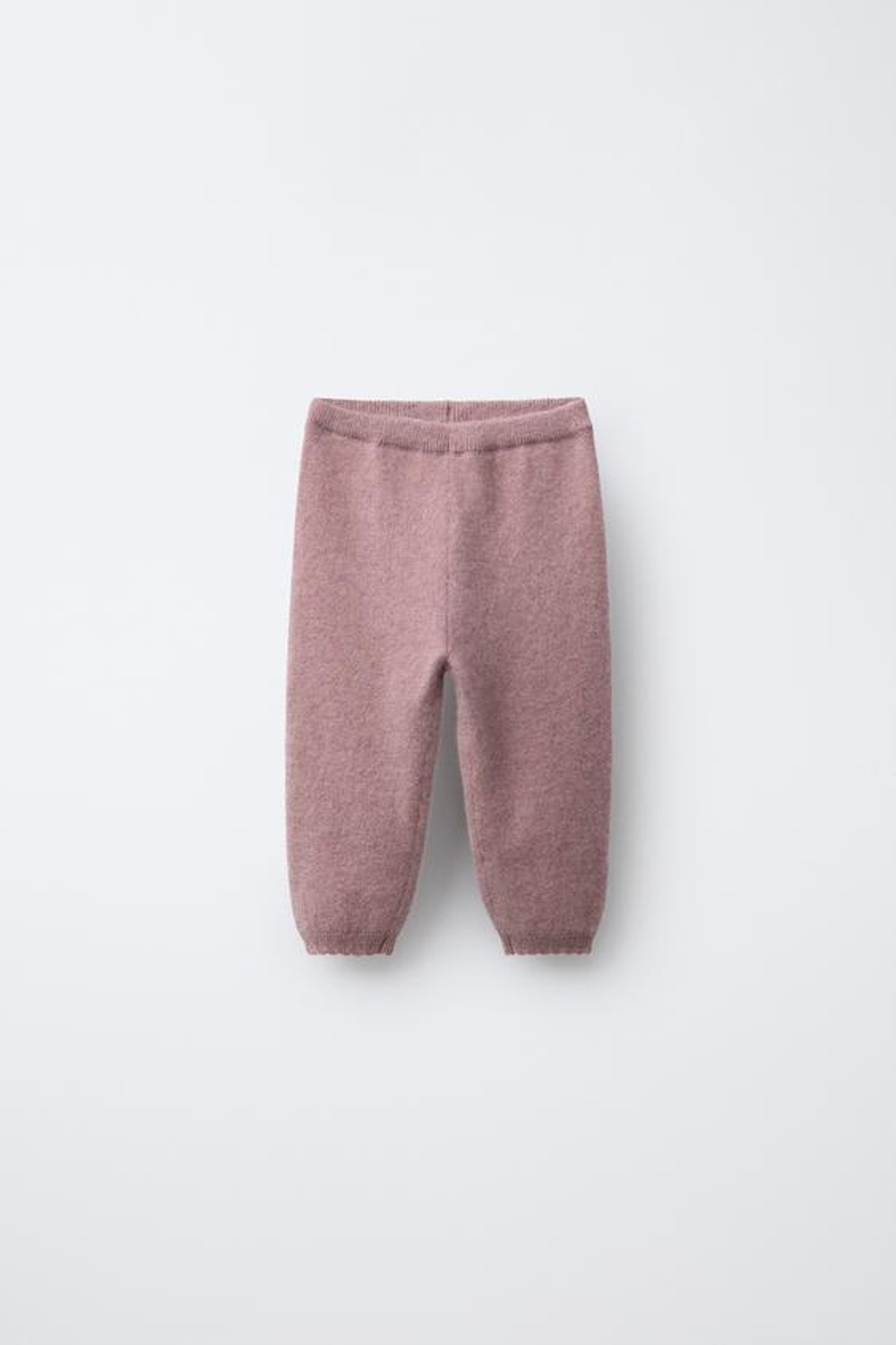 ZARA БРЮКИ BAGGY ИЗ 100% КАШЕМИРАБРЮКИ BAGGY ИЗ 100% КАШЕМИРА, СВЕТЛО-РОЗОВЫЙ