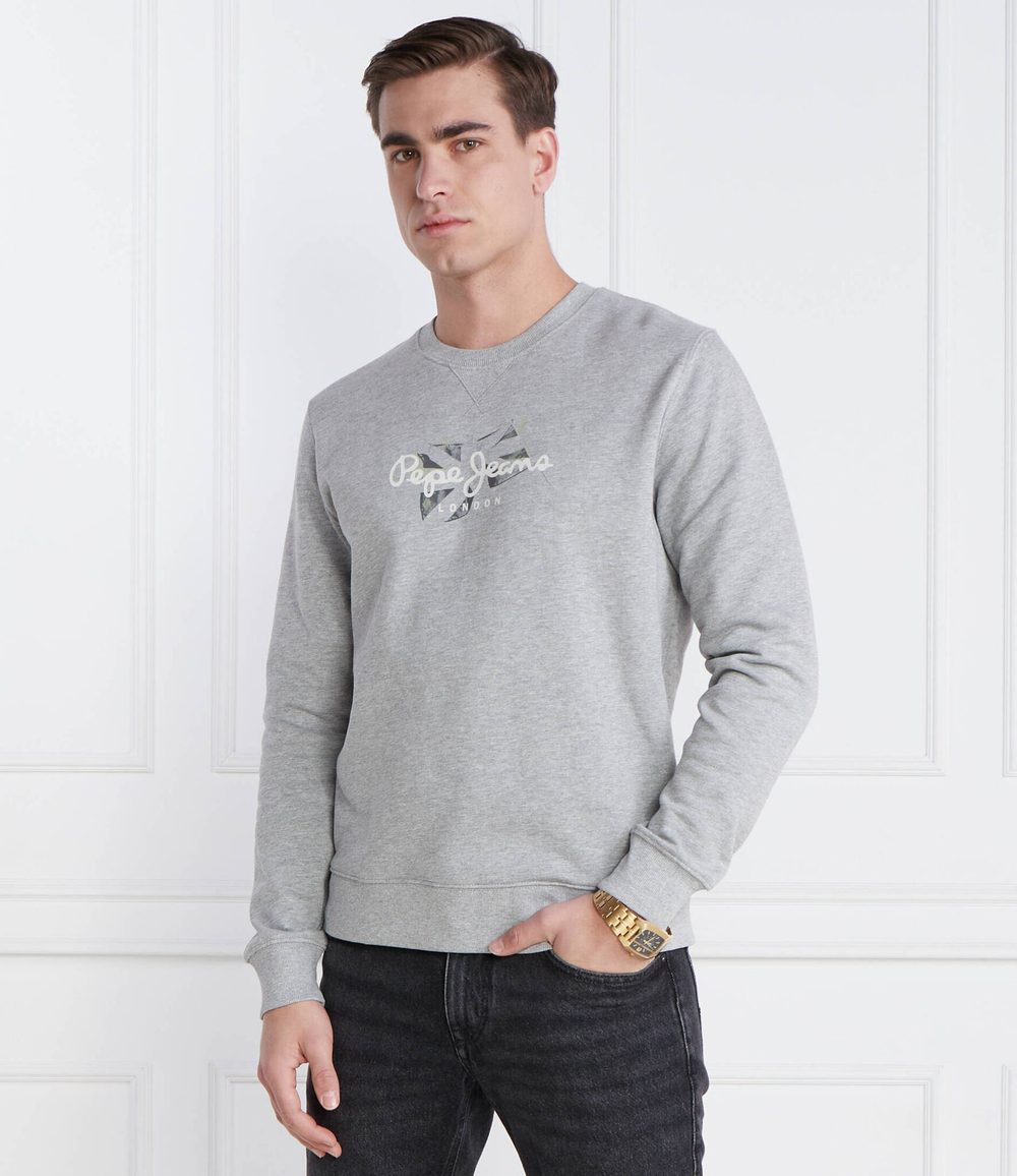 Худи ROSWELL Pepe Jeans London - серый(PM582571)