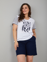 Шорты Н-044Х/темный-джинс