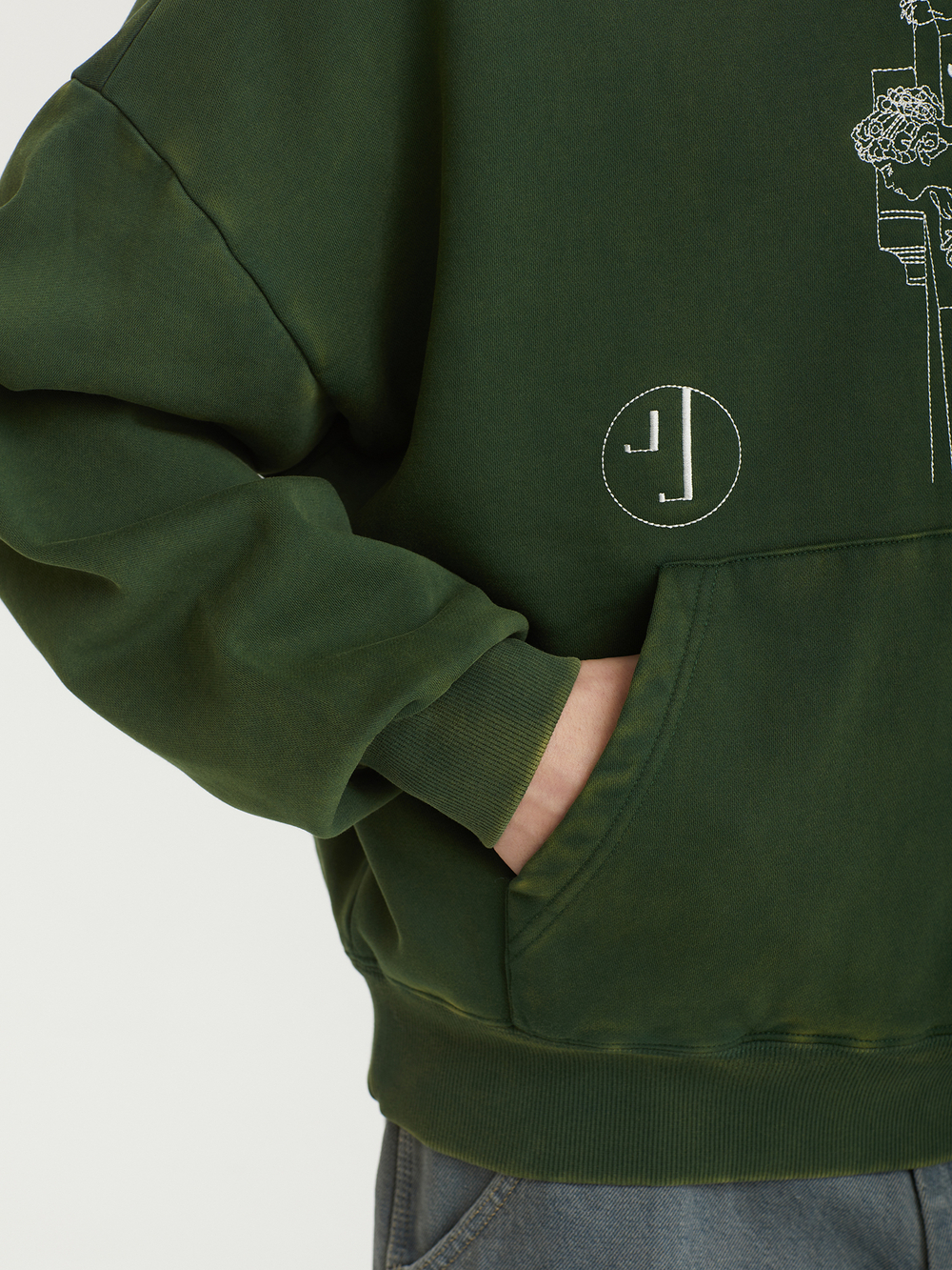 Мужская Толстовка Looking Downward