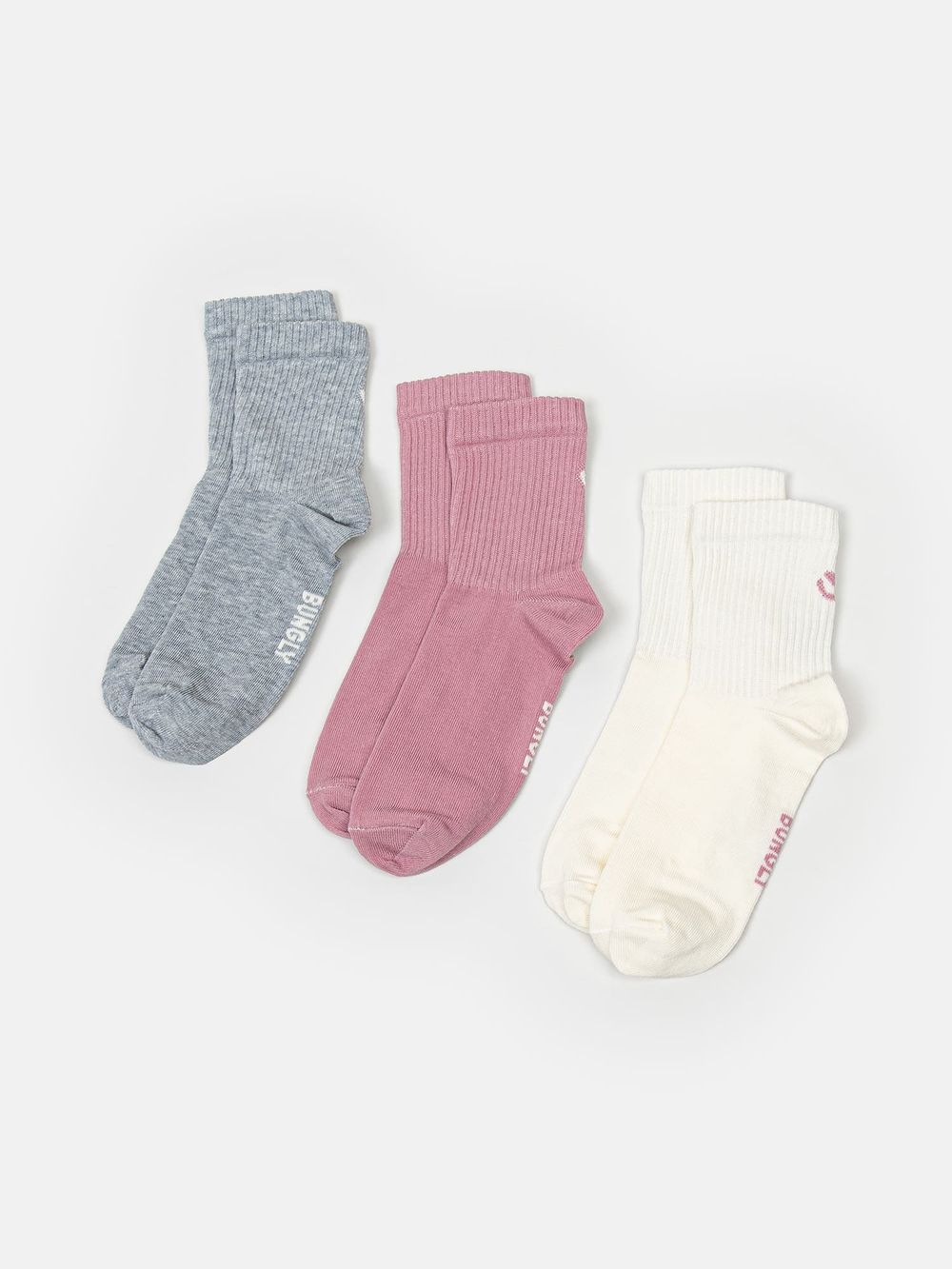 Комплект носков "Пудра/Нюд/Пепел"