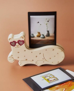 ZARA HOME ПОДСТАВКА ДЛЯ ФОТОРАМКИ, ЖЕЛТЫЙ