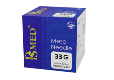 Мезоиглы DSMED 33G 4мм 100шт , Корея иньекционные