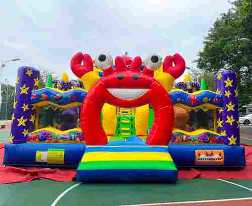 Коммерческий надувной батут «Мега риф», 12*6*6 м