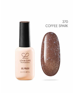 Lovia Cure Mocha Mousse Гель-лак Coffee Spark 370, 8 мл