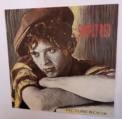 Винтажная виниловая пластинка Simply Red Picture Book (UK 1985)