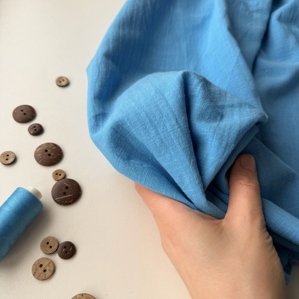 Хлопок "под Лён" Лагуна