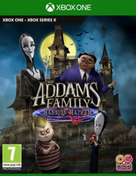 Addams Family (Семейка Аддамс: Переполох в особняке) (диск для Xbox One/Series X, полностью на русском языке)