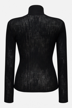 Водолазка из фактурной шерсти