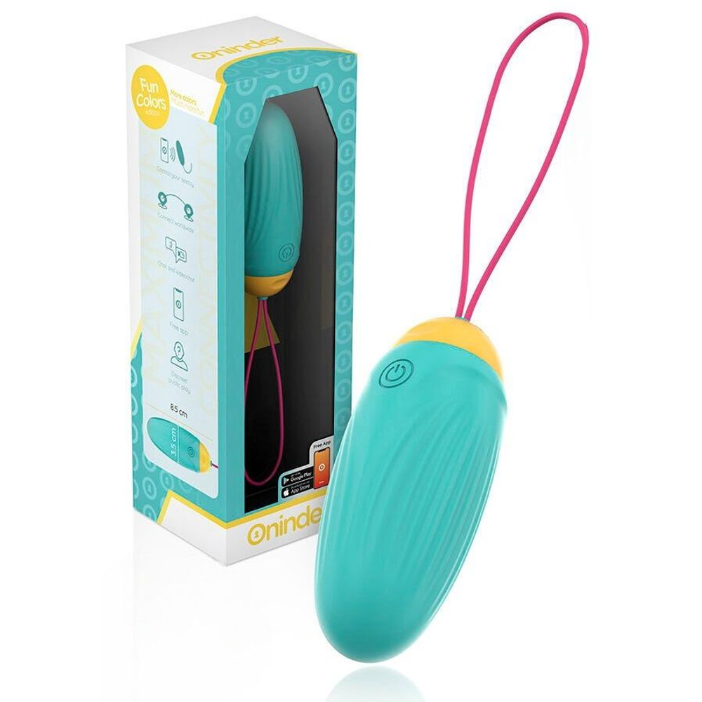 Виброяйцо Oninder с ротацией и управлением через приложение