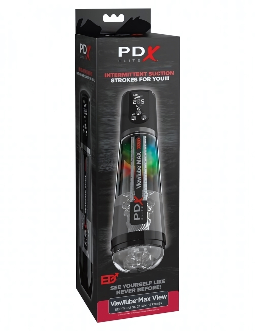 Автоматический мастурбатор ViewTube Max View (Цвет: черный)