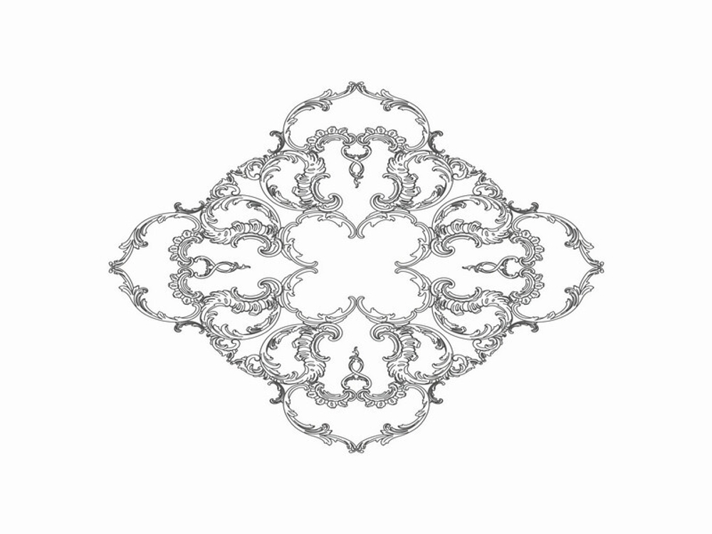 Розетка RODECOR 87036RC 1110*1110 мм