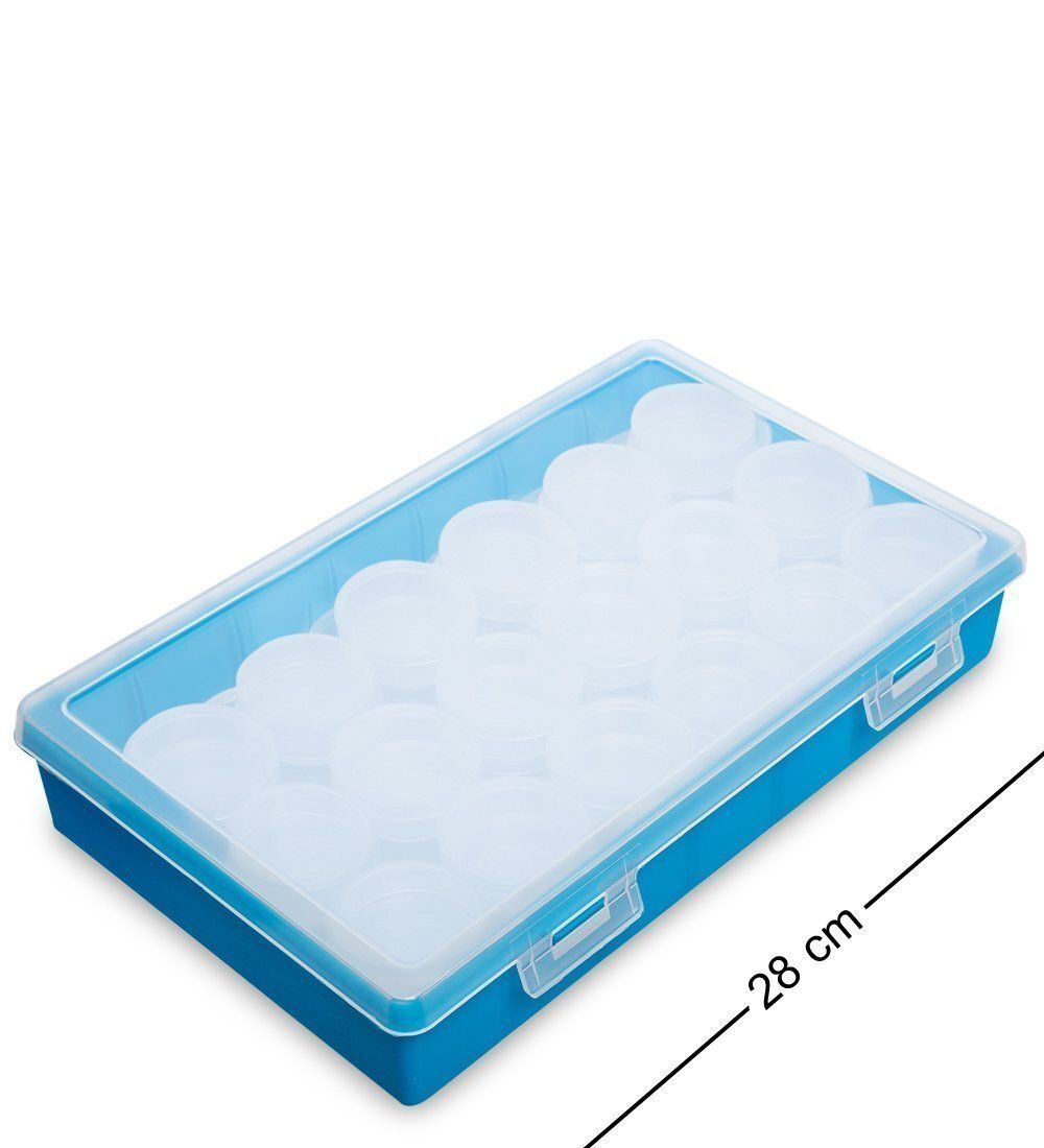 GAEM Home ЯЛ-09-19/1 Органайзер для бисера синий