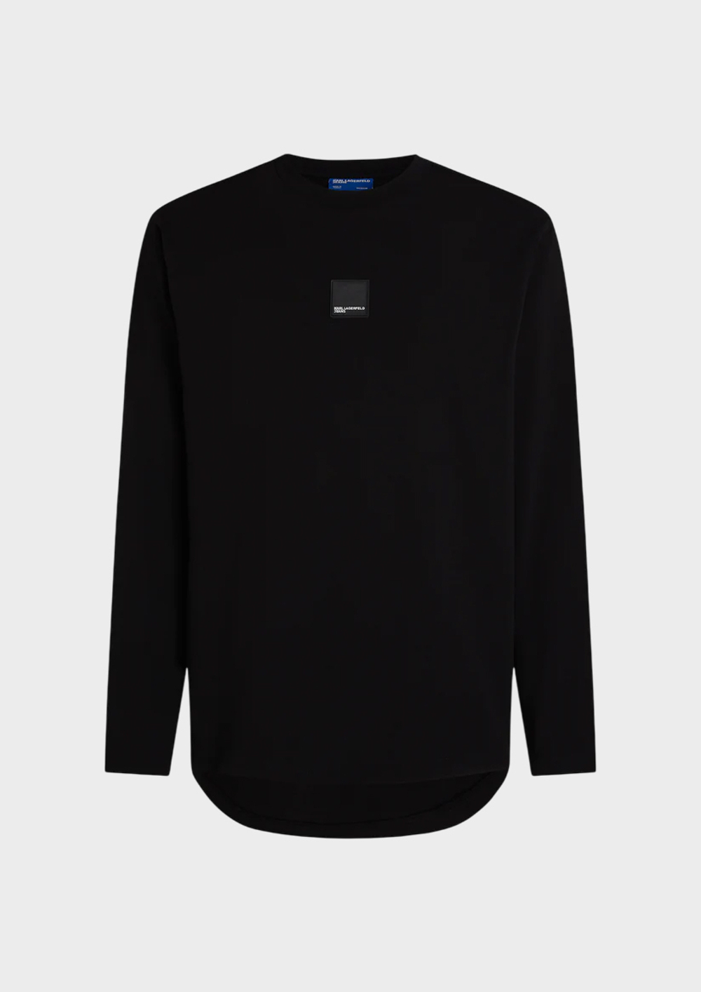 Лонгслив KARL LAGERFELD JEANS Reg Ls Curved Hem Tee