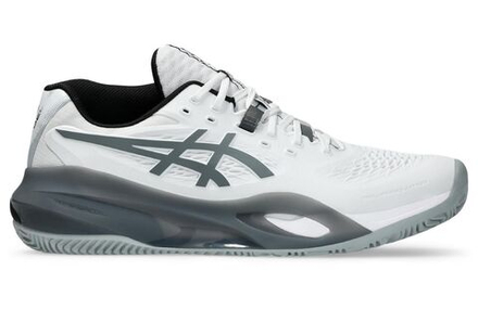 Мужские кроссовки для Падел Asics Gel-Resolution X Padel - white/steel grey