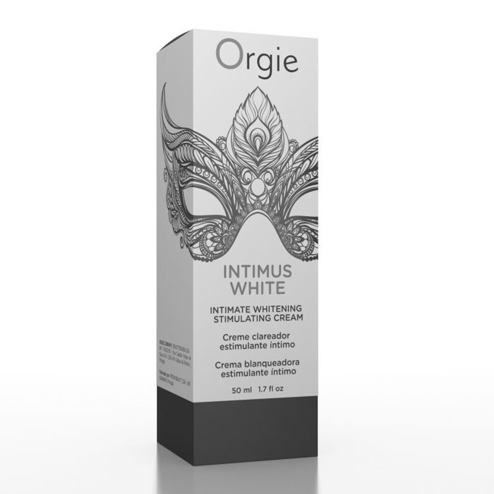 Осветляющий и стимулирующий крем Orgie Intimus White для интимных зон - 50 мл.