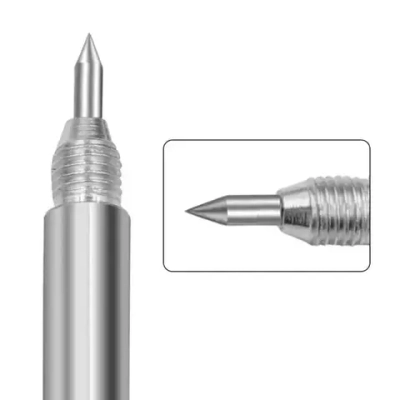 Чертилка, Скрайбер Двусторонняя Для Разметки По Металлу Стеклу С Победитовым Наконечником