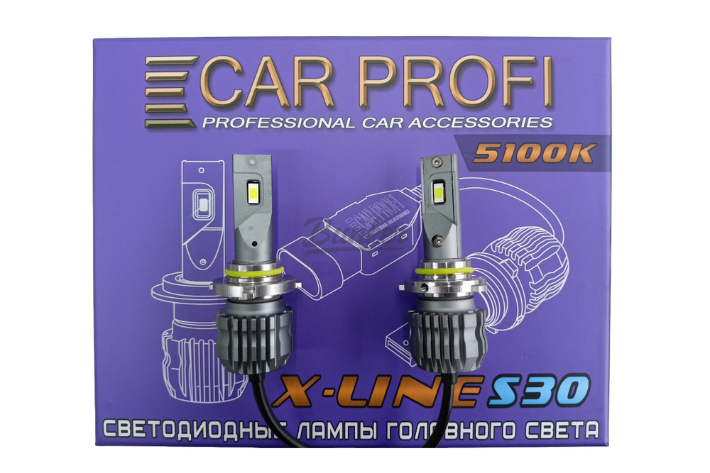 Светодиодный головной свет CP-S30 HB3 CSP