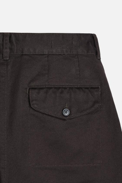 ZARA БРЮКИ RELAXED-FIT, ТЕМНО-КОРИЧНЕВЫЙ