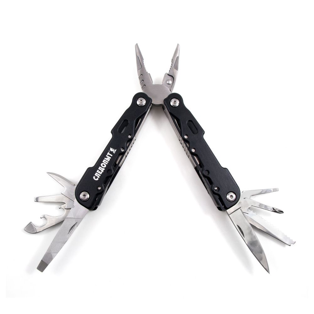 Мультитул (плоскогубцы) &quot;СЛЕДОПЫТ-KEEPER&quot;, 106х43х22 мм, 11 предметов, в чехле, в коробке