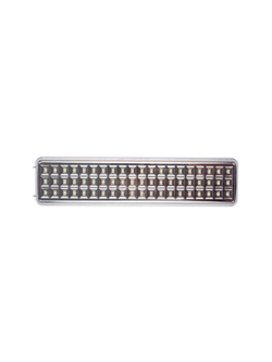 Фонарь-светильник аккумуляторный Accu9-L60-wh аварийный 60SMD яркий 300лм 2ч/эконом 90лм 6ч 220В аккум. Li-ion 3.7В 2.4А.ч бел. JazzWay 5024540