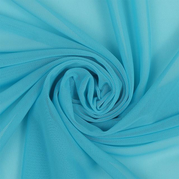 Сетка эластичная яркая бирюза 0,1 м