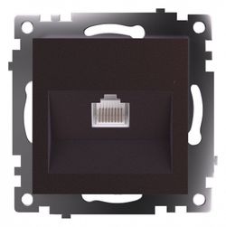 Розетка Ethernet RJ-45 без рамки Stekker Катрин 49023