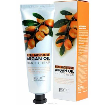 [JIGOTT] Крем для рук МАСЛО АРГАНЫ Real Moisture ARGAN OIL Hand Cream, 100 мл