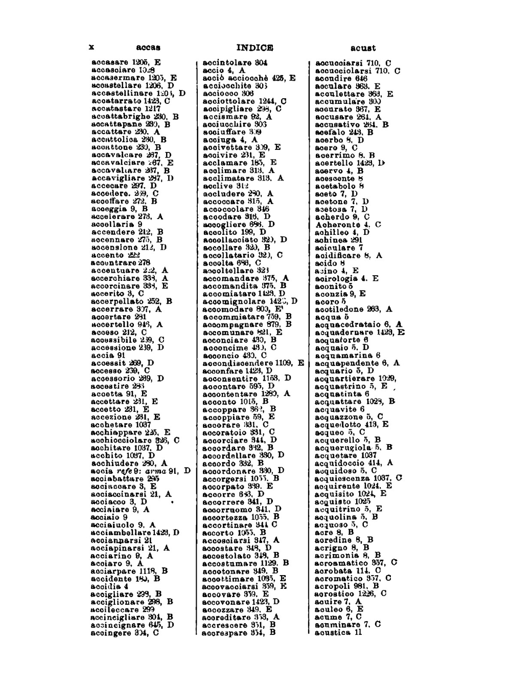 Vocabolario Etimologico Italiano | F. Zambaldi