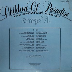 Boney M. / Children Of Paradise - The Greatest Hits Of Boney M., Vol.2 (LP)