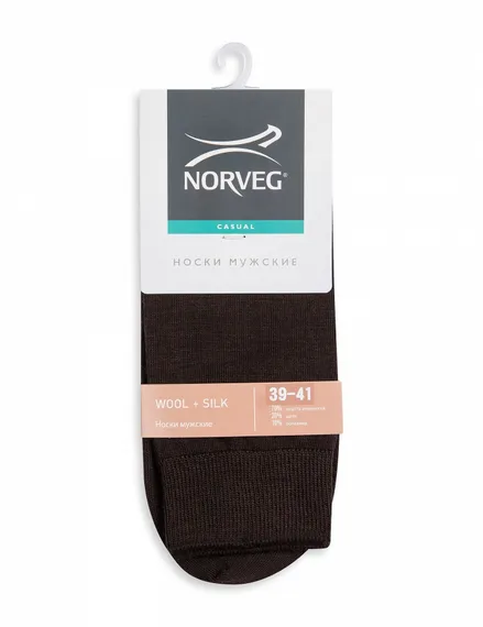 Термоноски мужские Norveg Wool+Silk (9WSM)