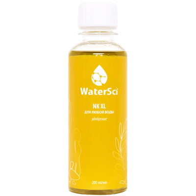 WaterSci NK XL, 200 ml. Концентрат азотно-калийного удобрения