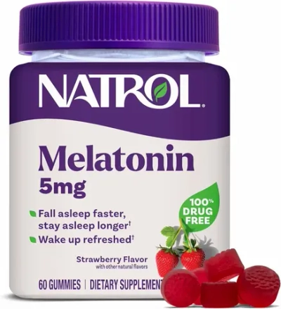 Антиоксидант Natrol Melatonin 5 мг 60 gummies