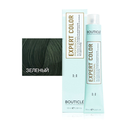 Профессиональный перманентный крем-краситель для волос Bouticle Expert Color Hair Color Cream цвет зеленый