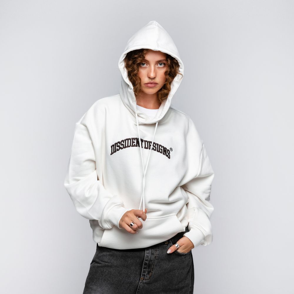 Худи Dissident DD Arch Logo молочный
