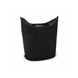 Сумка для белья Brabantia черная вид спереди