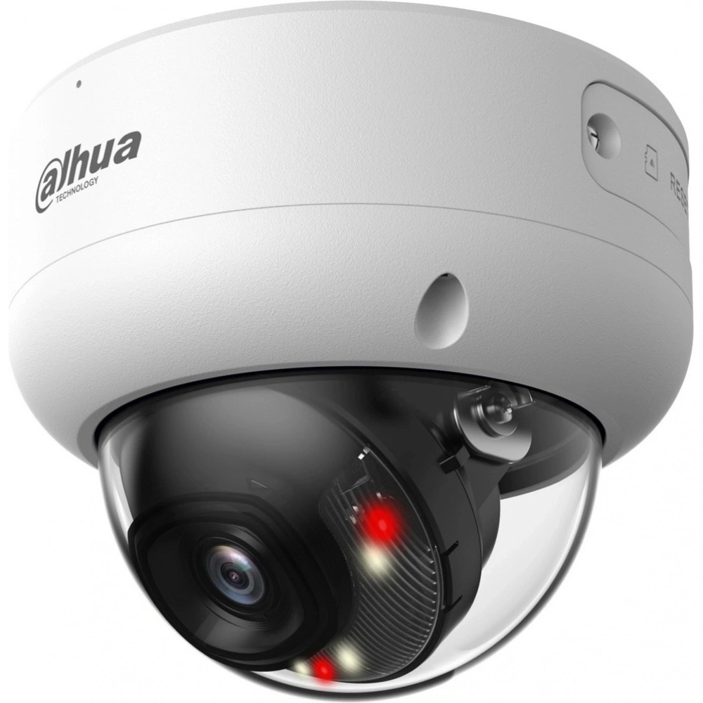 Камера видеонаблюдения IP Dahua DH-IPC-HDBW3449EP-AS-IL-0280B 2.8-2.8мм цв. корп.:белый