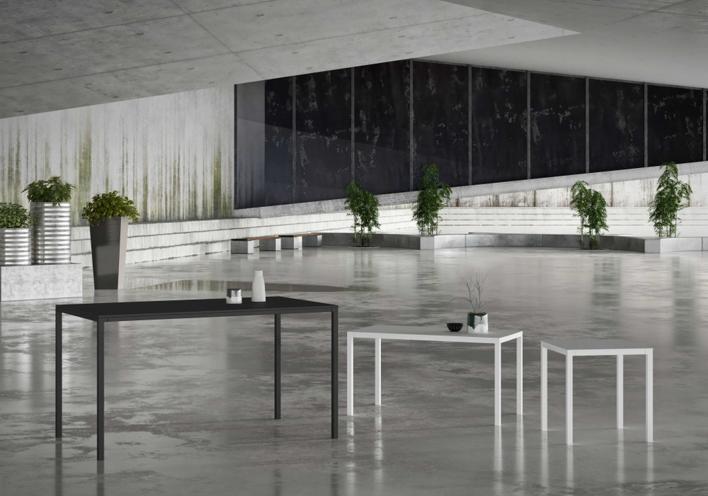 Стол ламинированный обеденный Papatya Slim